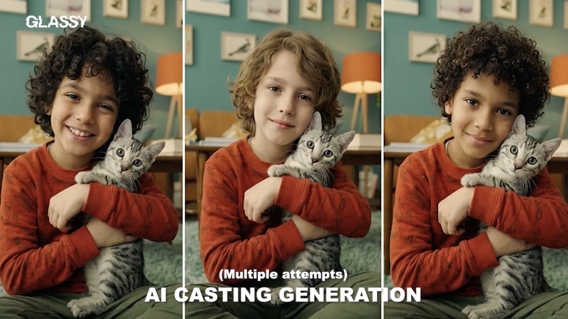 Affinity Natural Trainer, AI casting generation: multiple attempts