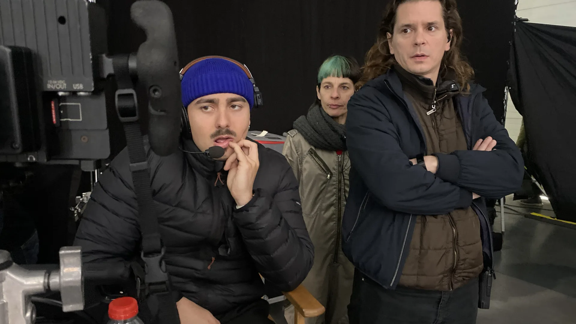 Cupra Connect, behind the scenes: the crew at the video village