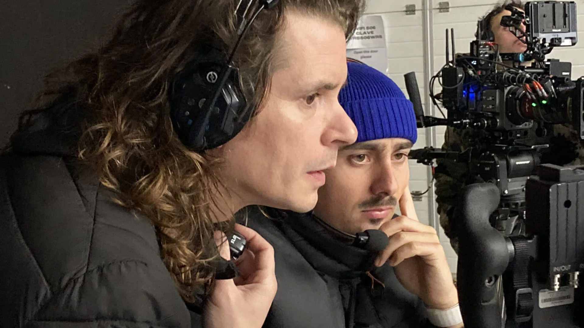 Cupra Connect, behind the scenes: the crew following a take