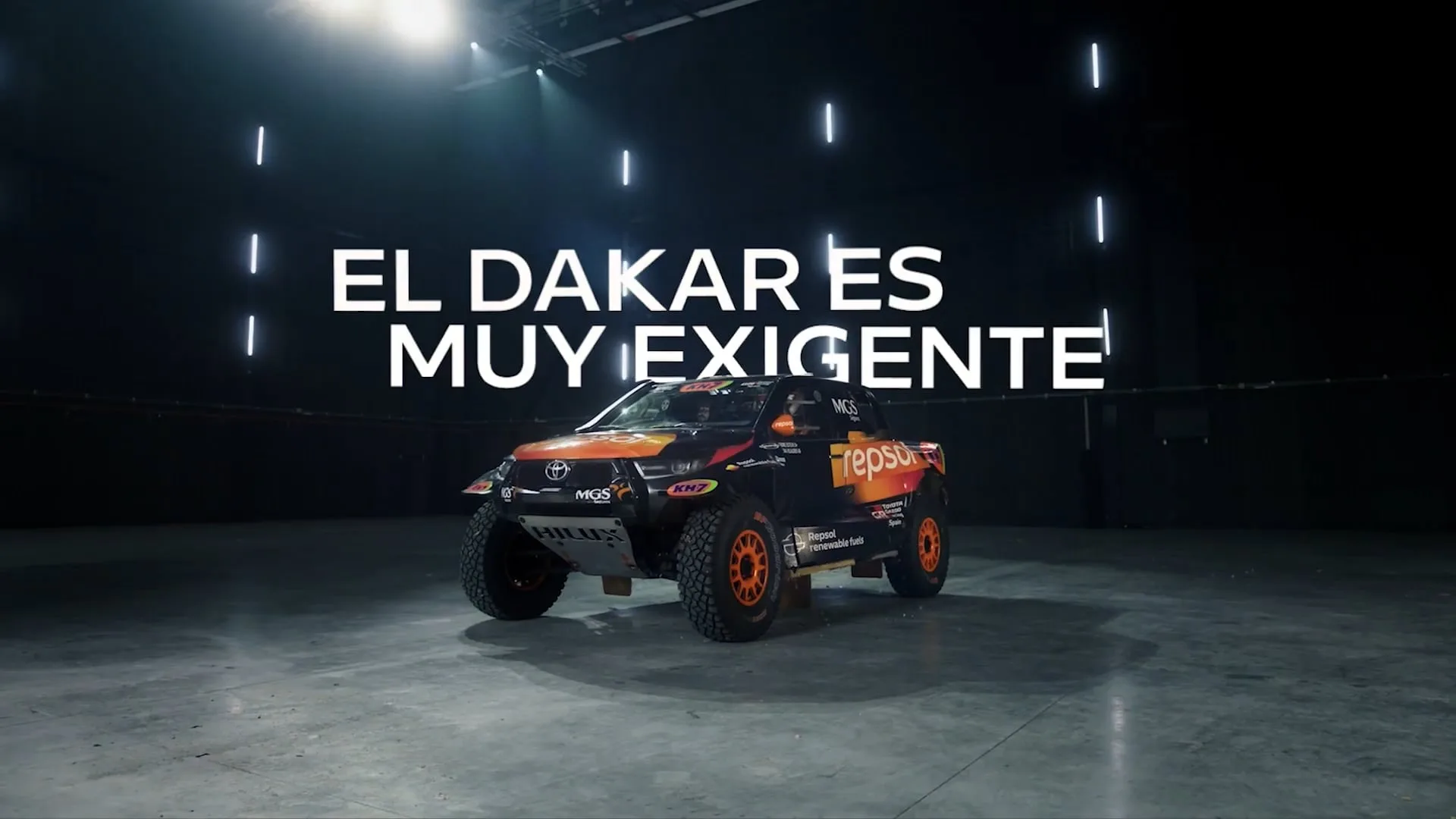 Repsol x Dakar, directed by Javier M. Carrera