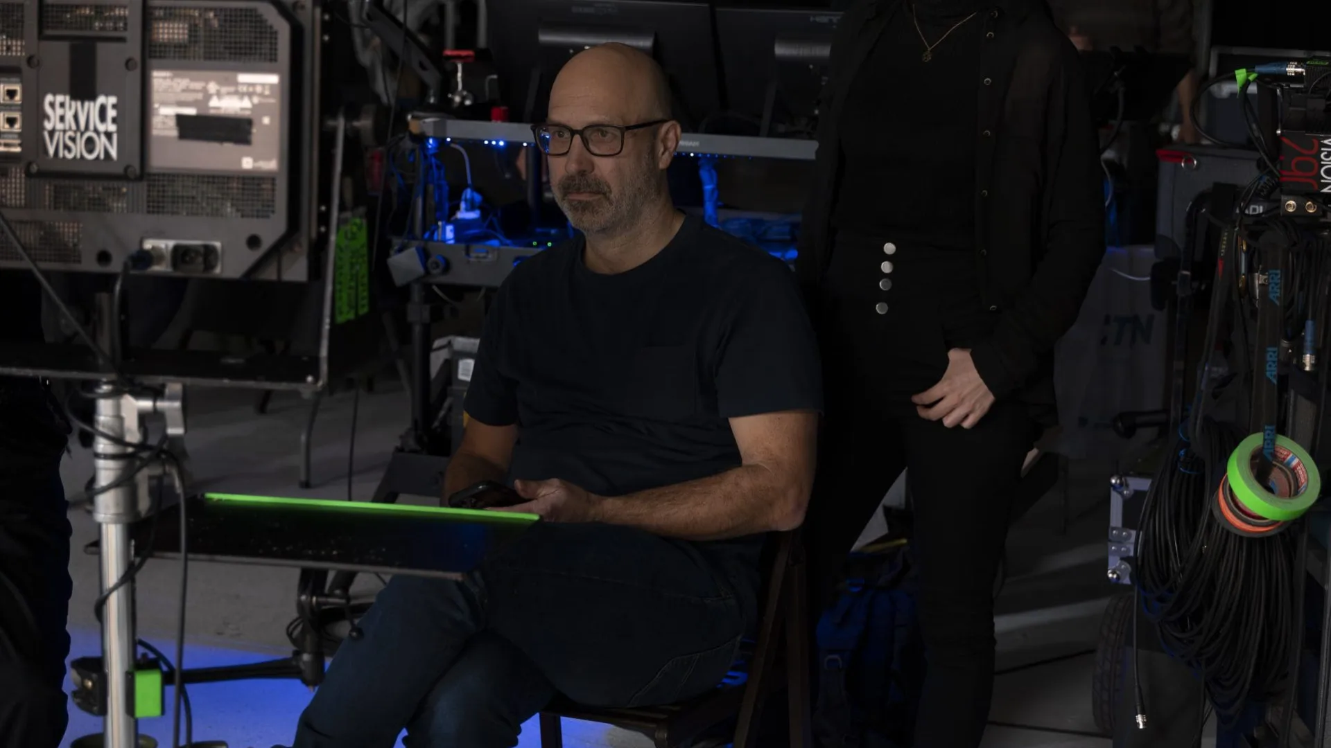 Sanex Therapy, behind the scenes: the video village